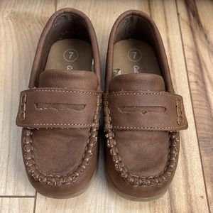 Cat and jack tan loafer size toddler 7